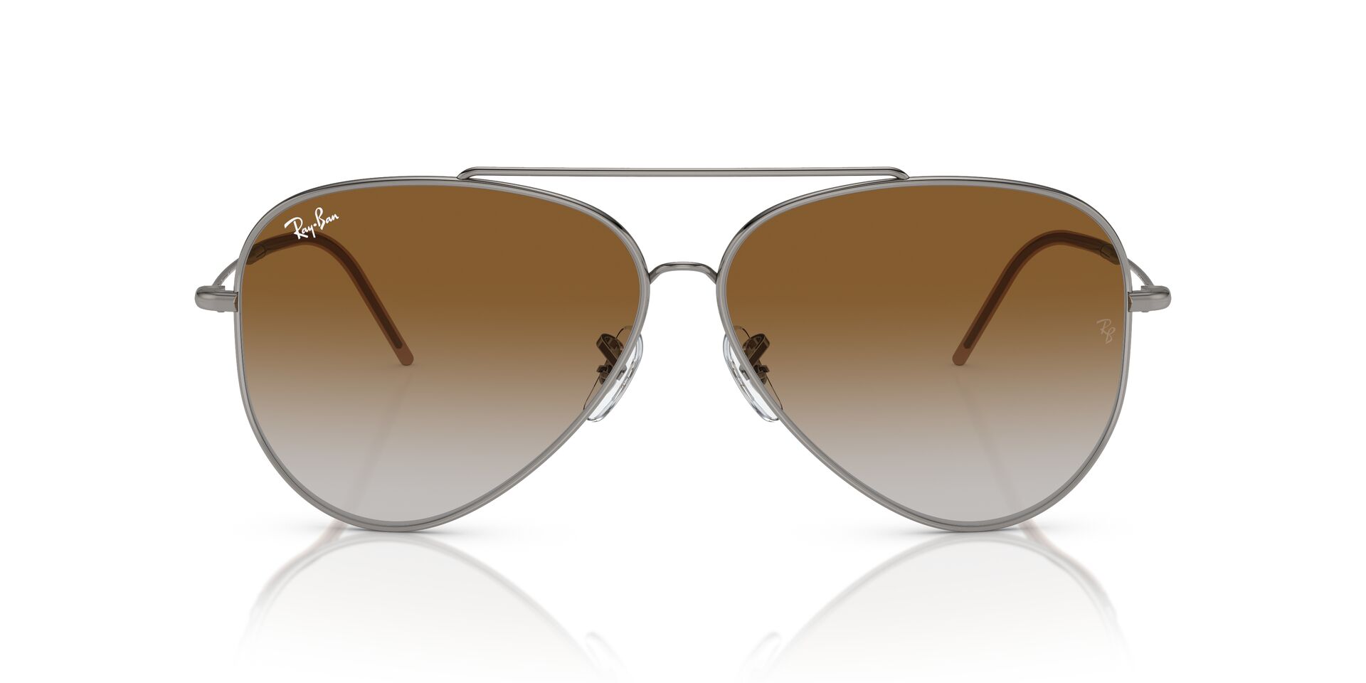 Das Bild zeigt die Sonnenbrille RBR0101S 004/83 von Ray-Ban in Gunmetal.