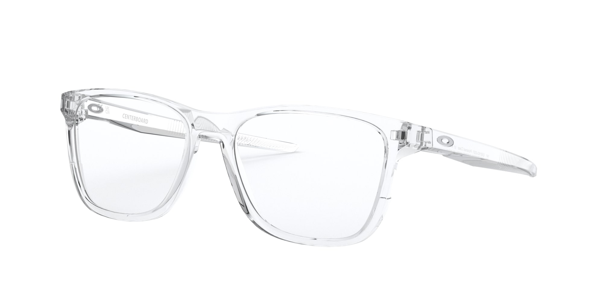 Das Bild zeigt die Korrektionsbrille OX8163 816303 von der Marke Oakley  in  transparent glänzend.