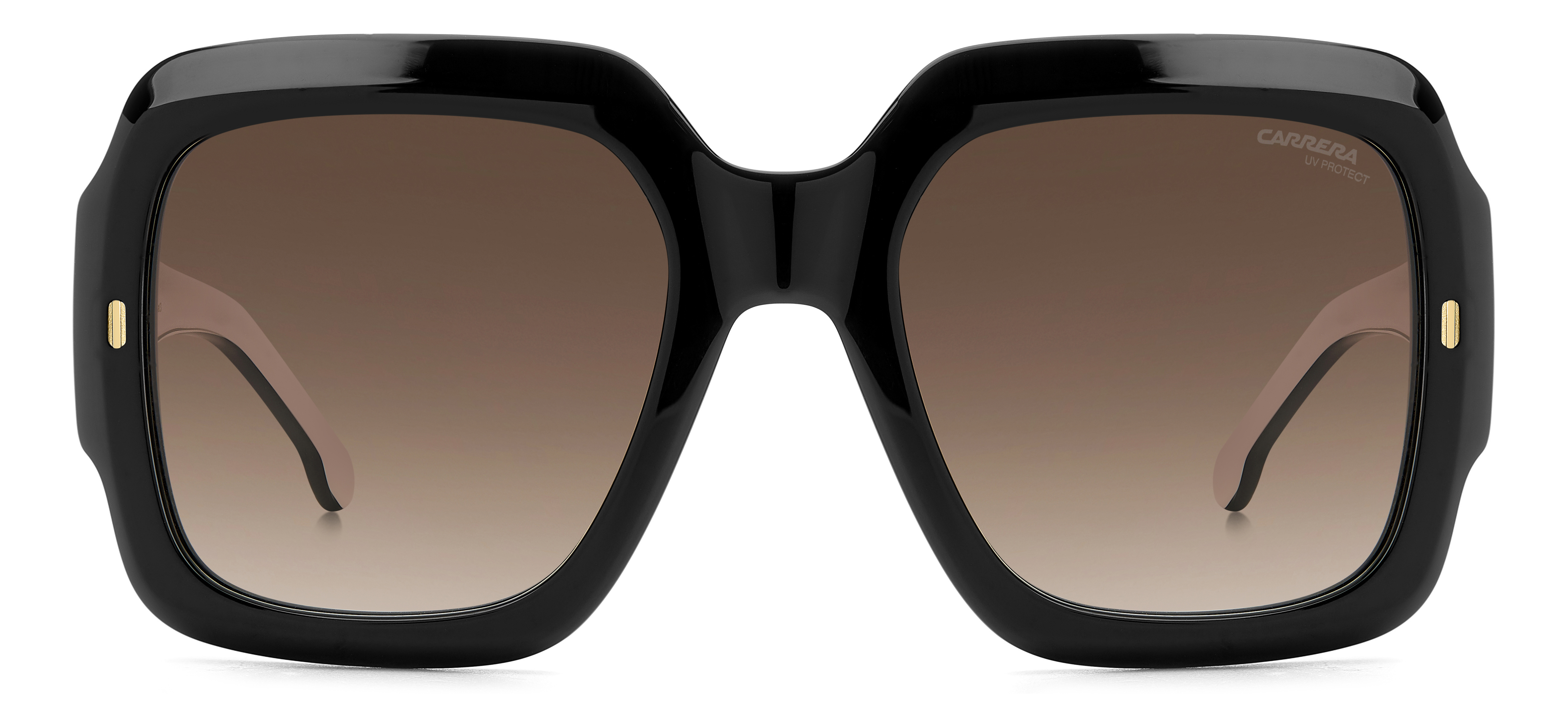 Das Bild zeigt die Sonnenbrille 3004_S 80S von der Marke Carrera in schwarz.