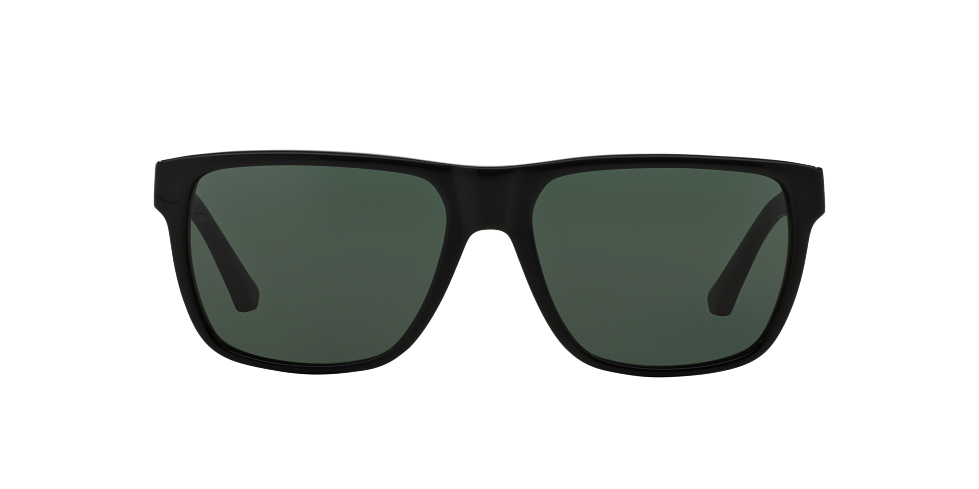 Emporio Armani Sonnenbrille EA4035 501771 58 schwarz glänzend