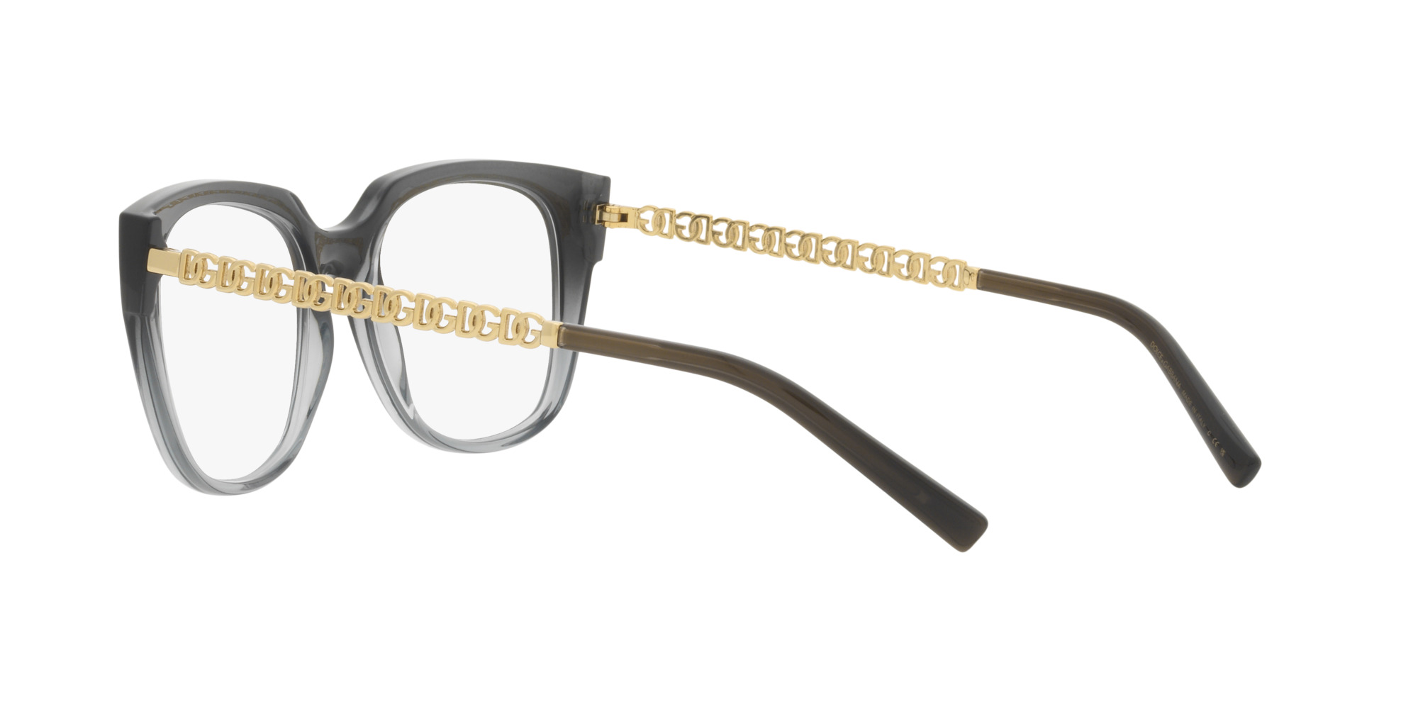 Das Bild zeigt die Korrektionsbrille DG5087 3385 von D&G in Schwarz verlaufend.